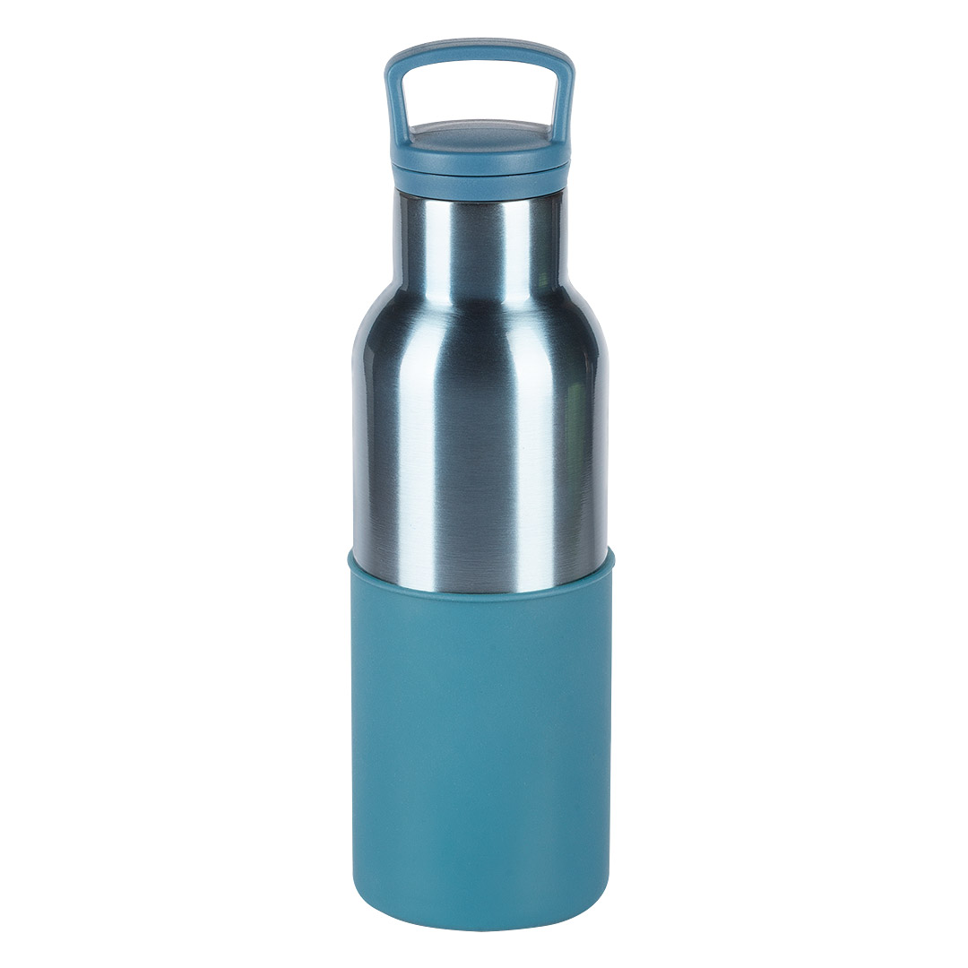 Thermosflasche mit Silikonhülle, 500 ml