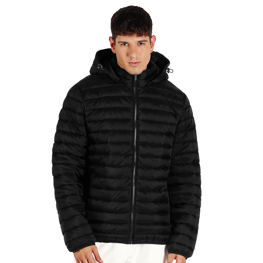 Gesteppte Jacke mit Kapuze